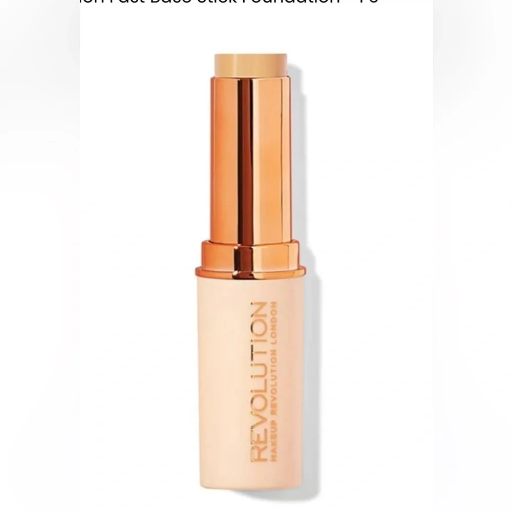 Revolution Fast Base Stick Foundation - F6. Sealed packaging